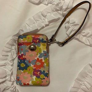 Coach wristlet